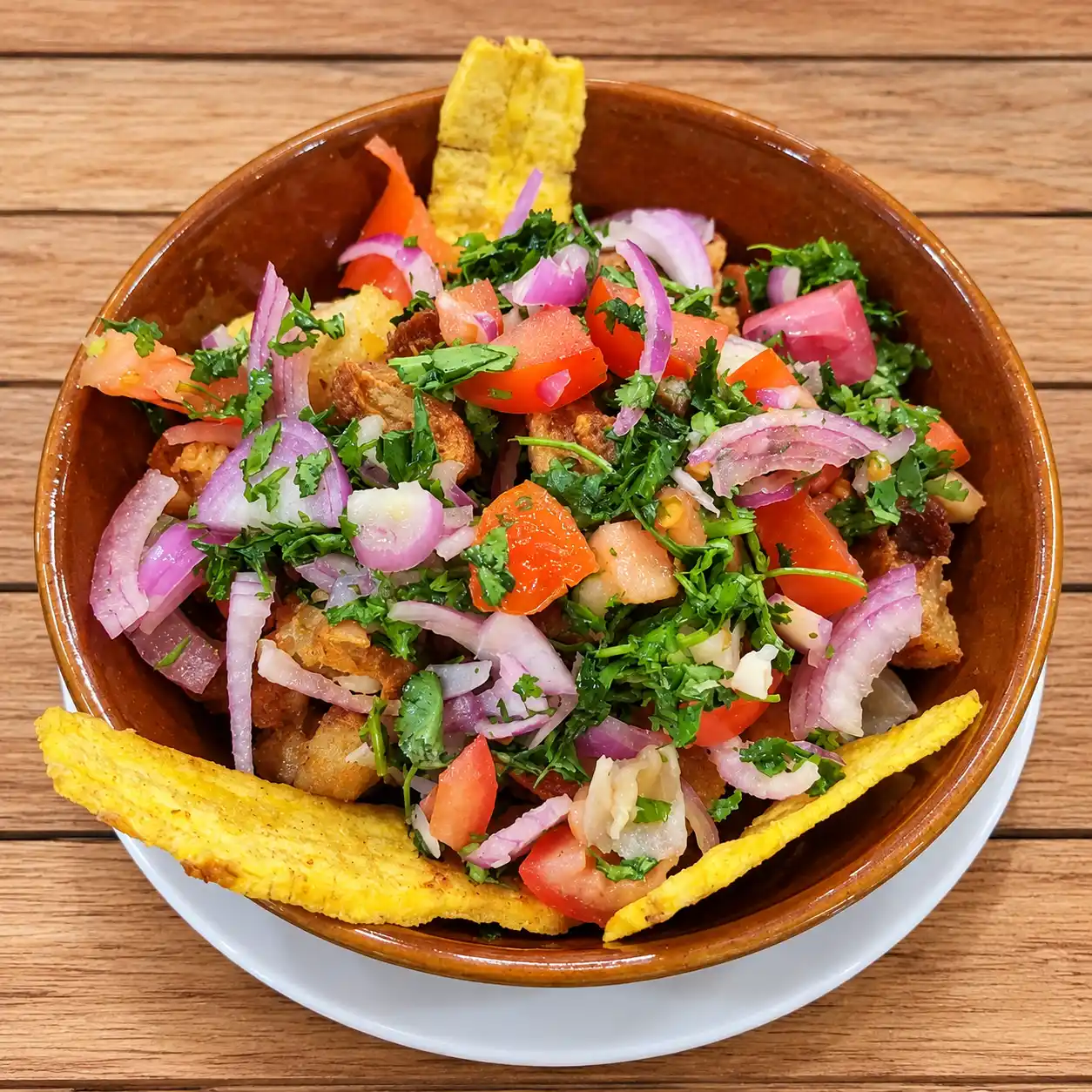 Ceviche chicharrón